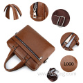 Laptop Bags Business Shoulder Bag PU Leather